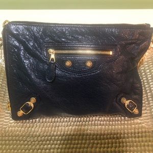 Balenciaga small giant clutch